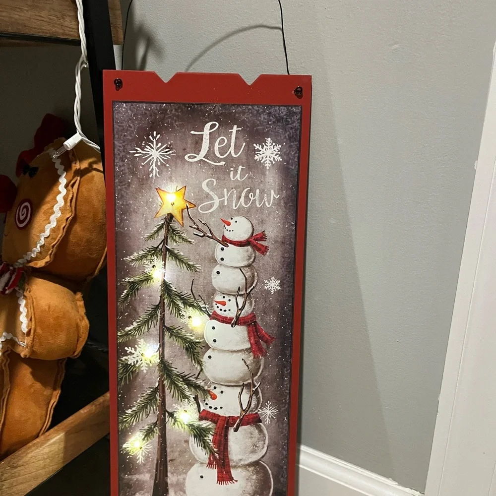 Christmas Lighted Decoration - NWT Even more beautiful in person!